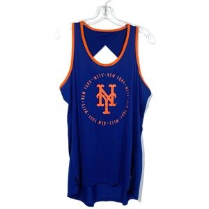 Genuine Merchandise Mets Tank Top Women’s Size Large Workout Baseball